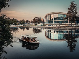 Historické plavby po Českých Budějovicích